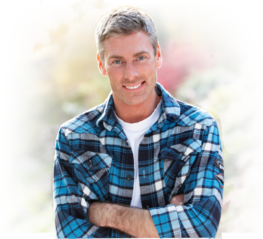 Smiling man